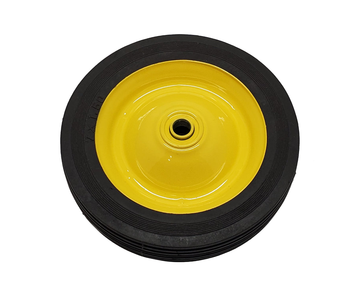 Genuine John Deere Mower Deck Caster Wheel – OEM Part #AM104140, Original Equipment Replacement