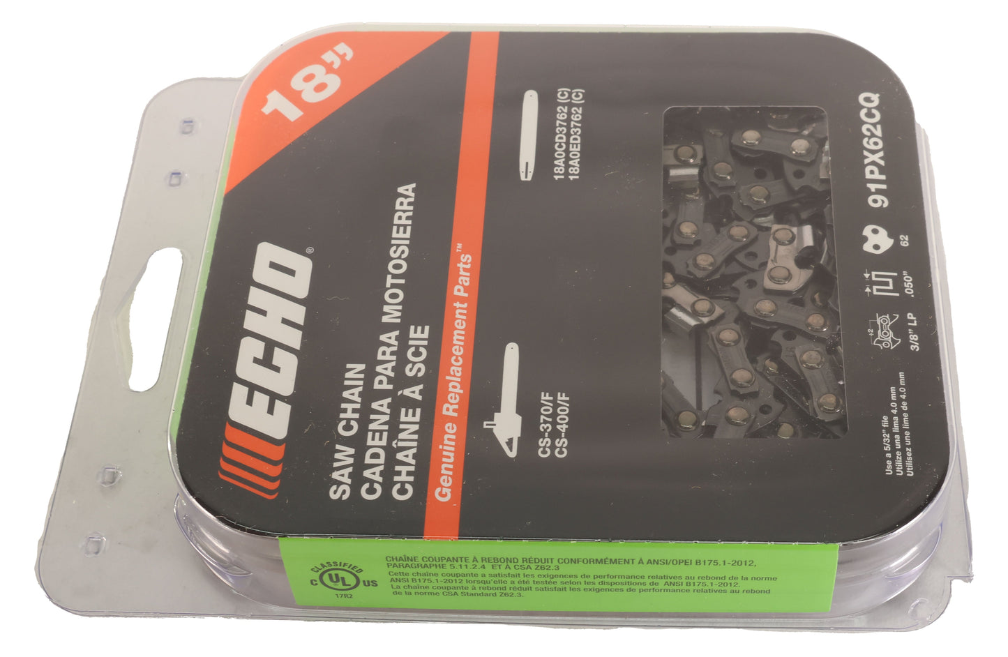 Echo 18-inch replacement saw chain
