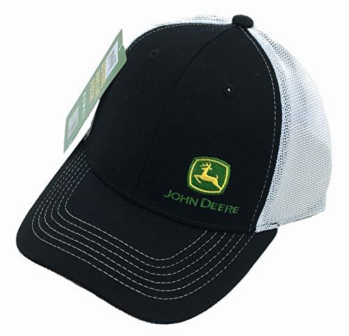 John Deere Black/White Stretch Hat/Cap - LP73695, image 6