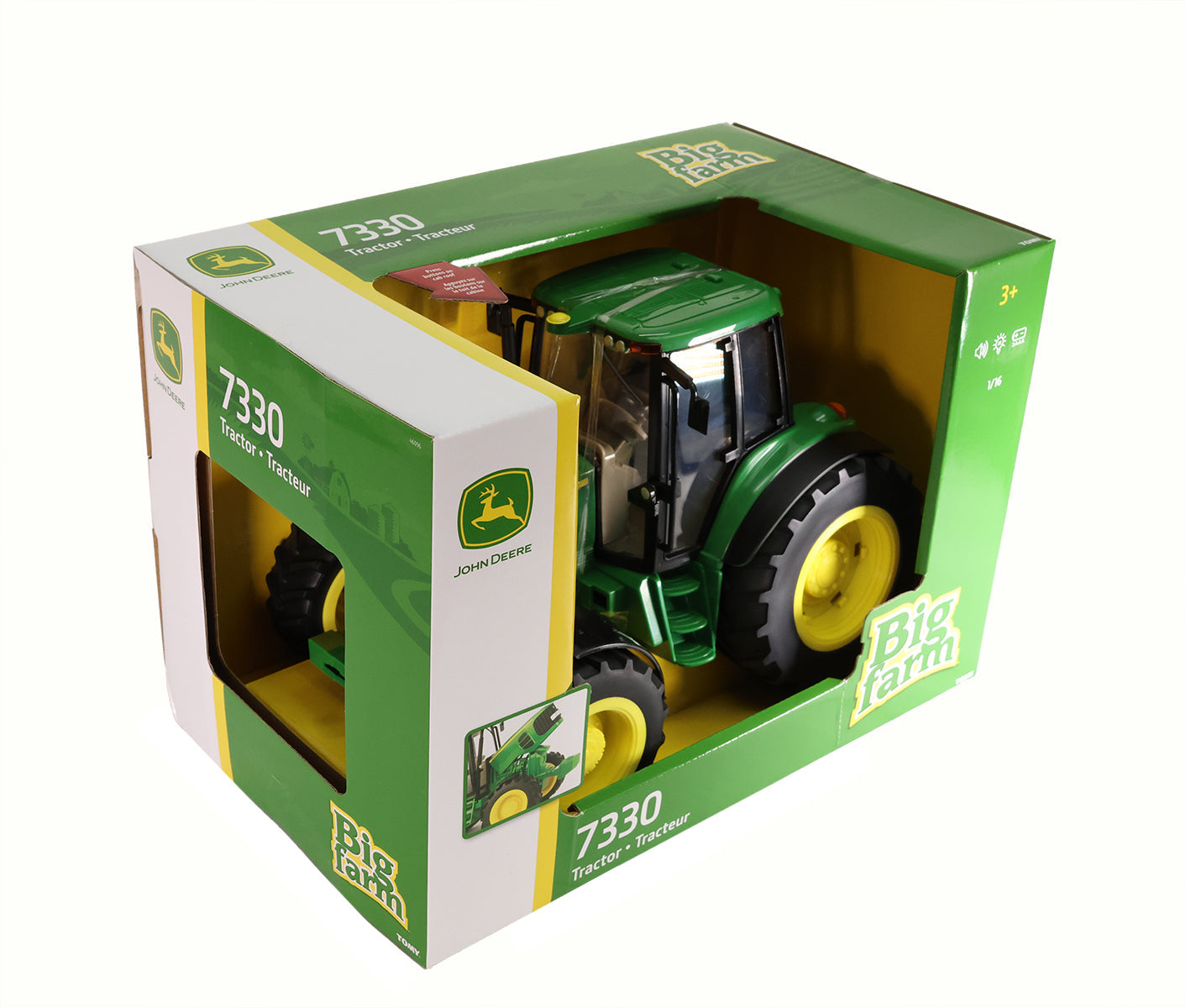 1/16 John Deere Big Farm 7330 Tractor Toy - TBEK46096