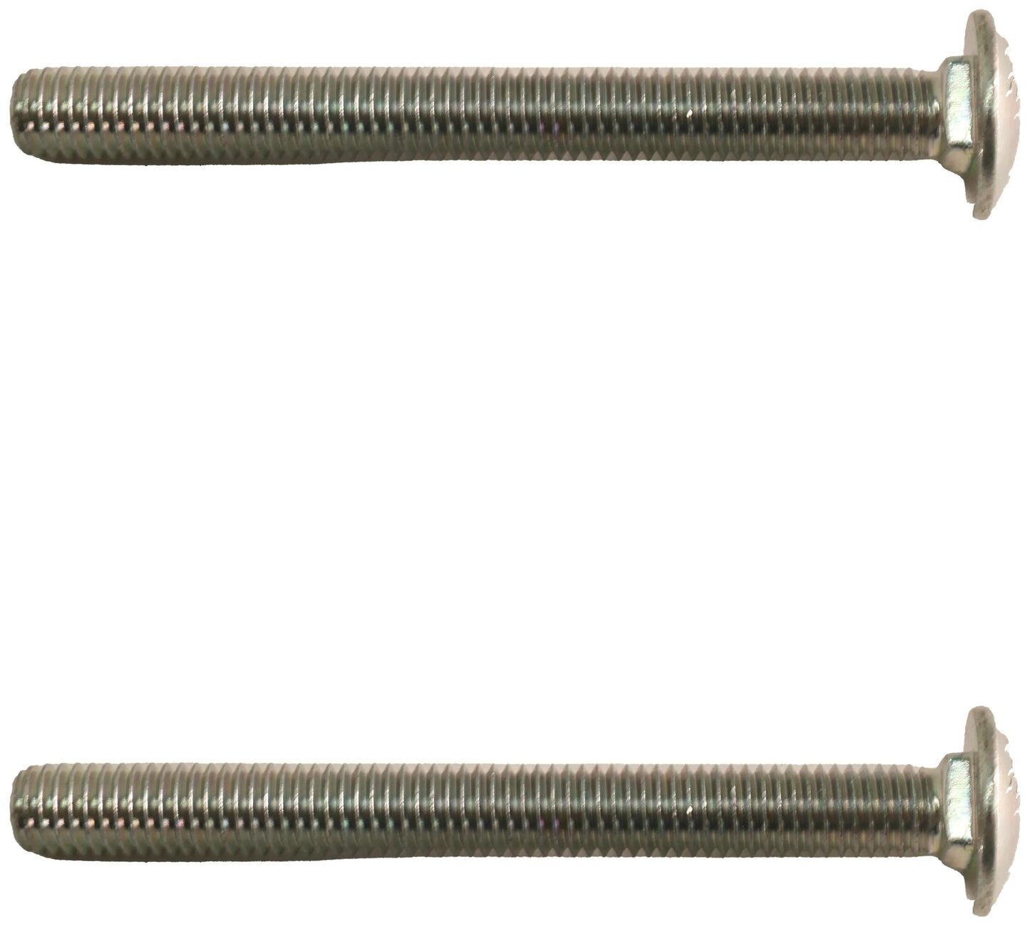 John Deere Original Equipment Round Head Square Neck Bolt, M8 X 80 (2-PACK) - 03M7267