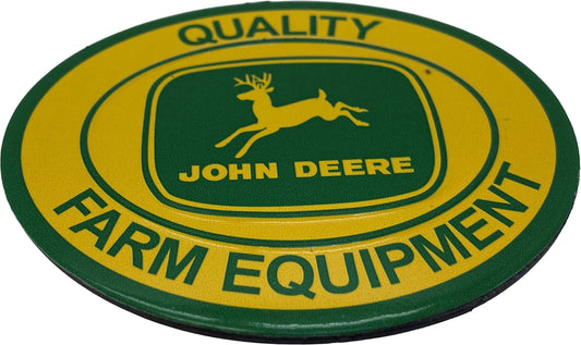 John Deere Quality Farm Equipment Oval Magnet - LP71671