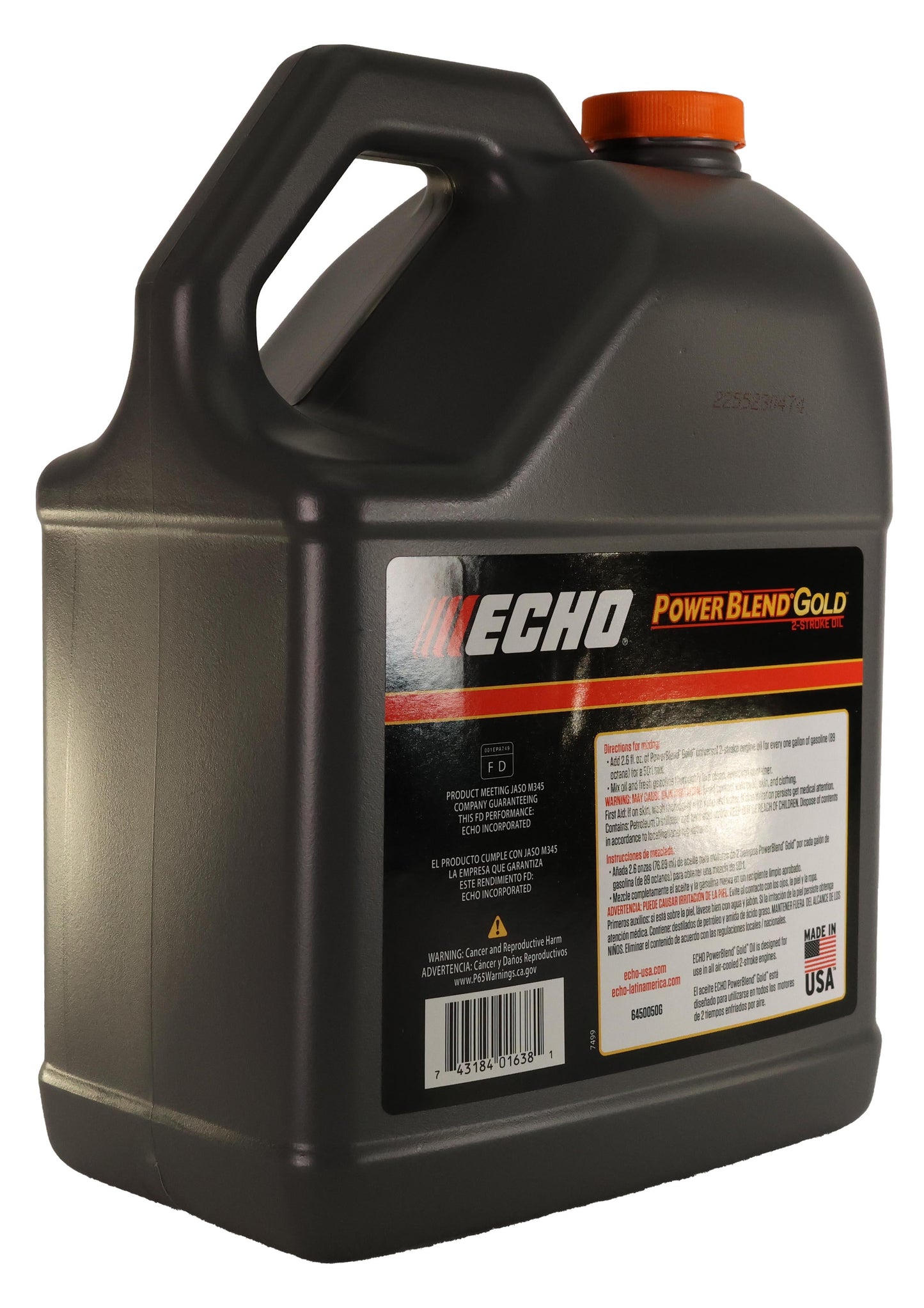 Echo Original Equipment Power Blend Gold Oil Mix 50:1 (1 Gallon Bottle) - 6450050