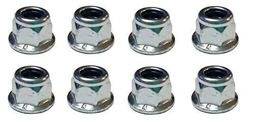 John Deere (8 PACK) Original Equipment Lock Nut - 14M7397