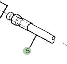 John Deere Original Equipment Hydraulic Hose - AM115774, image 6
