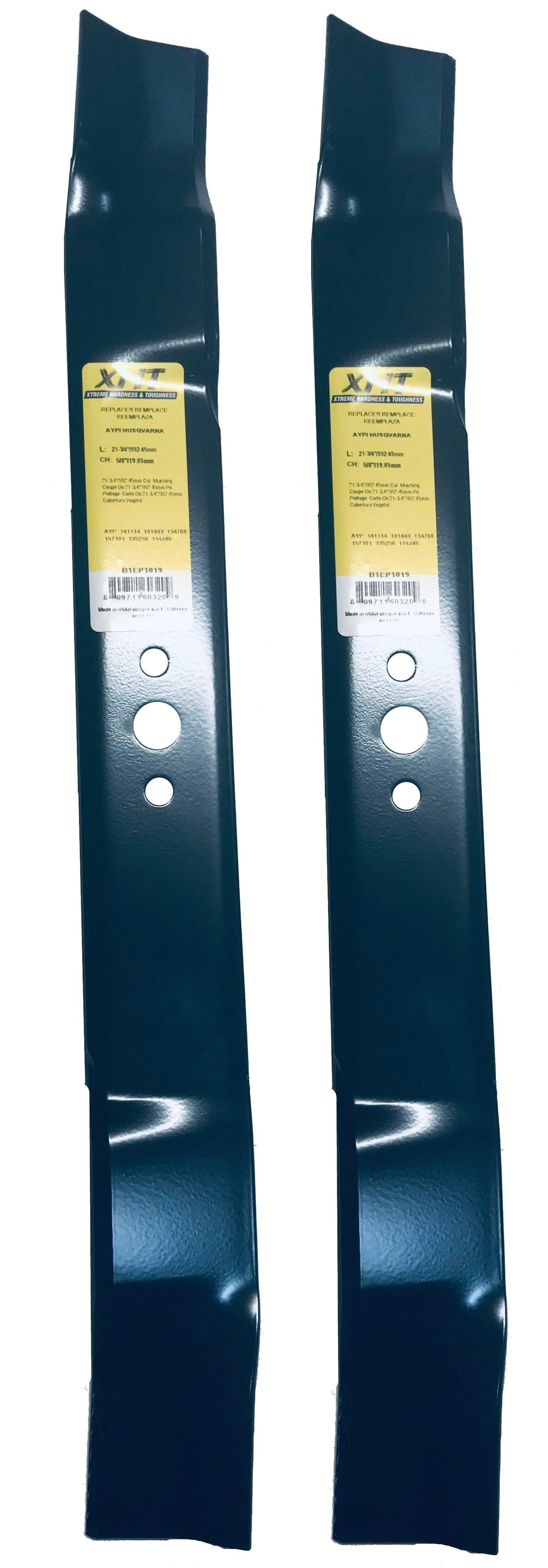 Sunbelt 21-3/4" Mulching Mower Blade (Set of 2) - B1EP1019,2