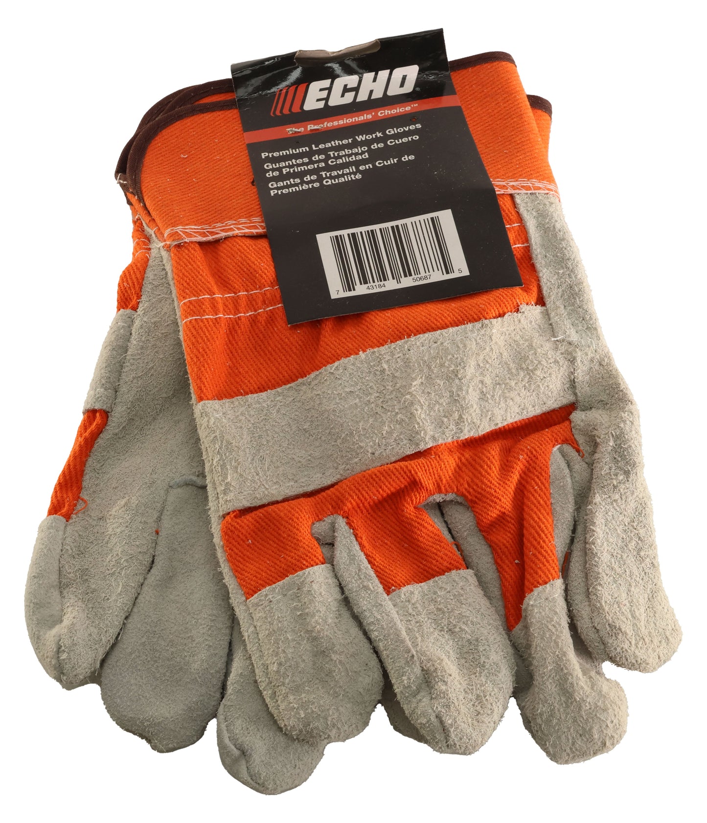Echo Original Equipment Premium Leather Work Gloves - 103942074