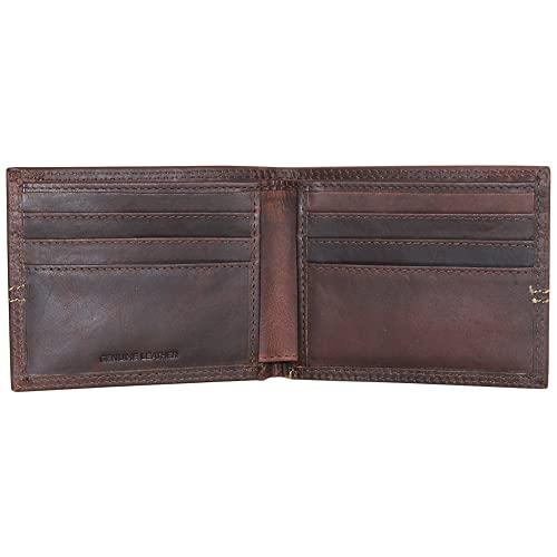 John Deere Men's Basketweave Bifold Wallet - LP83195