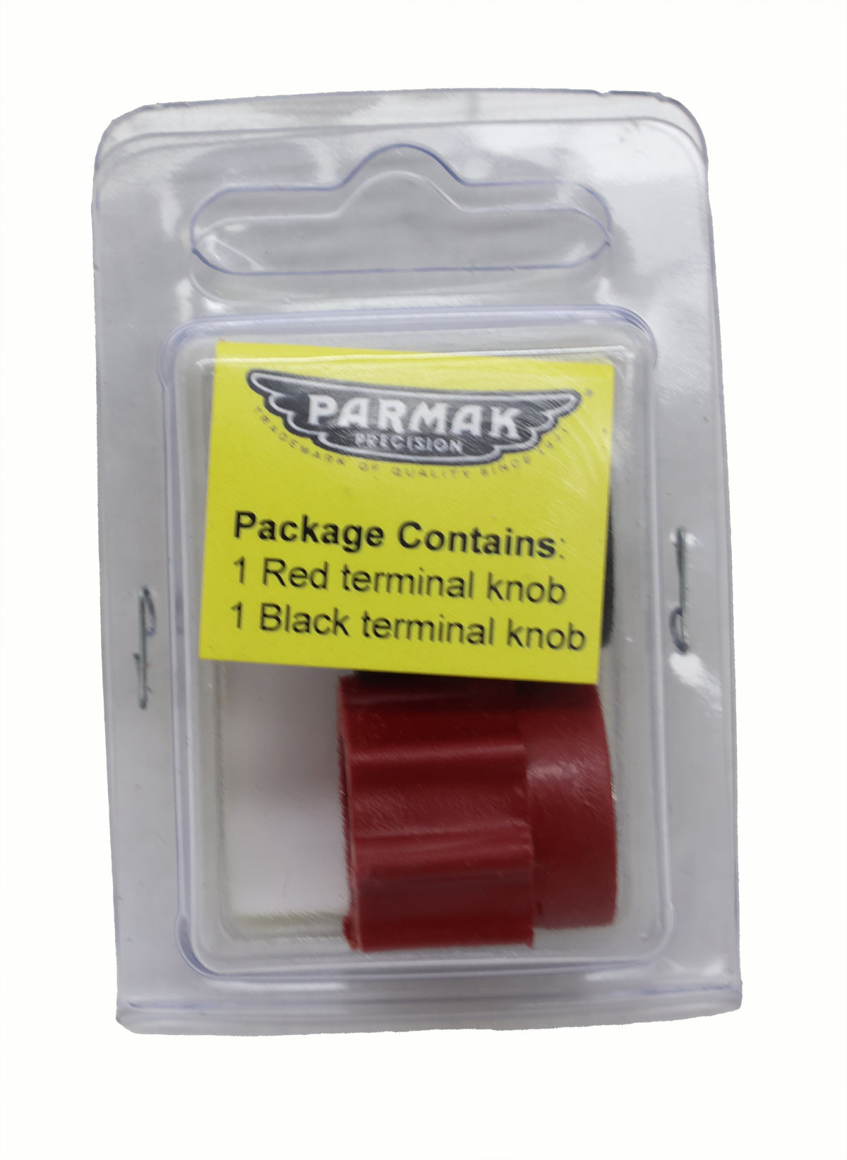 Parmak Red & Black Terminal Knob Set – 311163