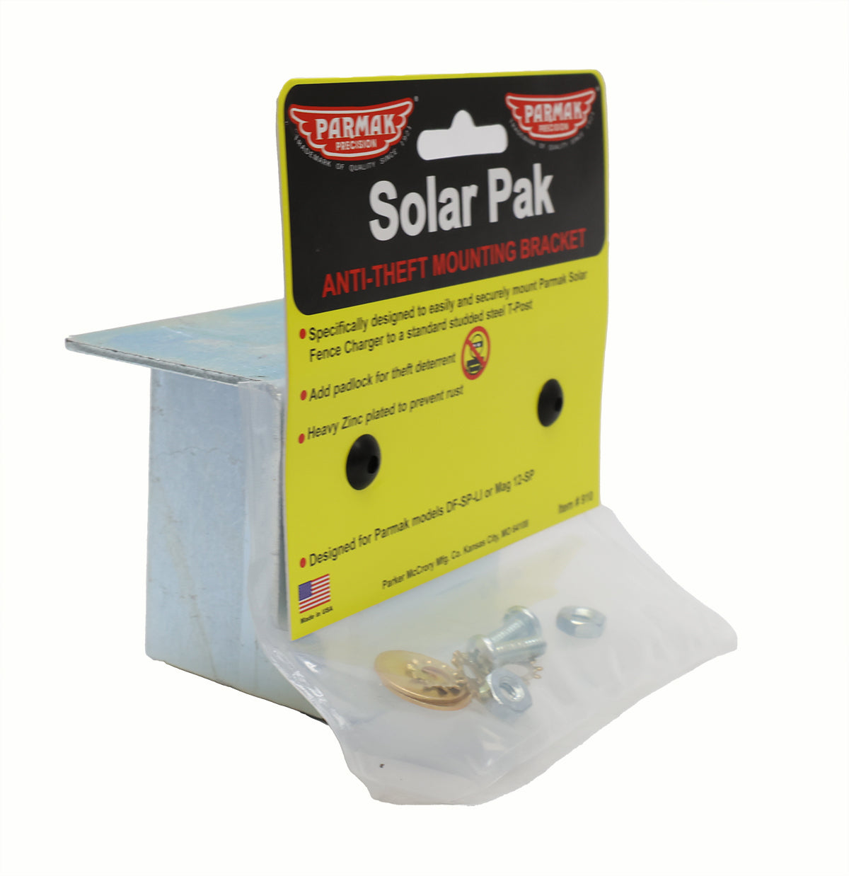 Parmak Solarpak T-post Mounting Bracket - 311910
