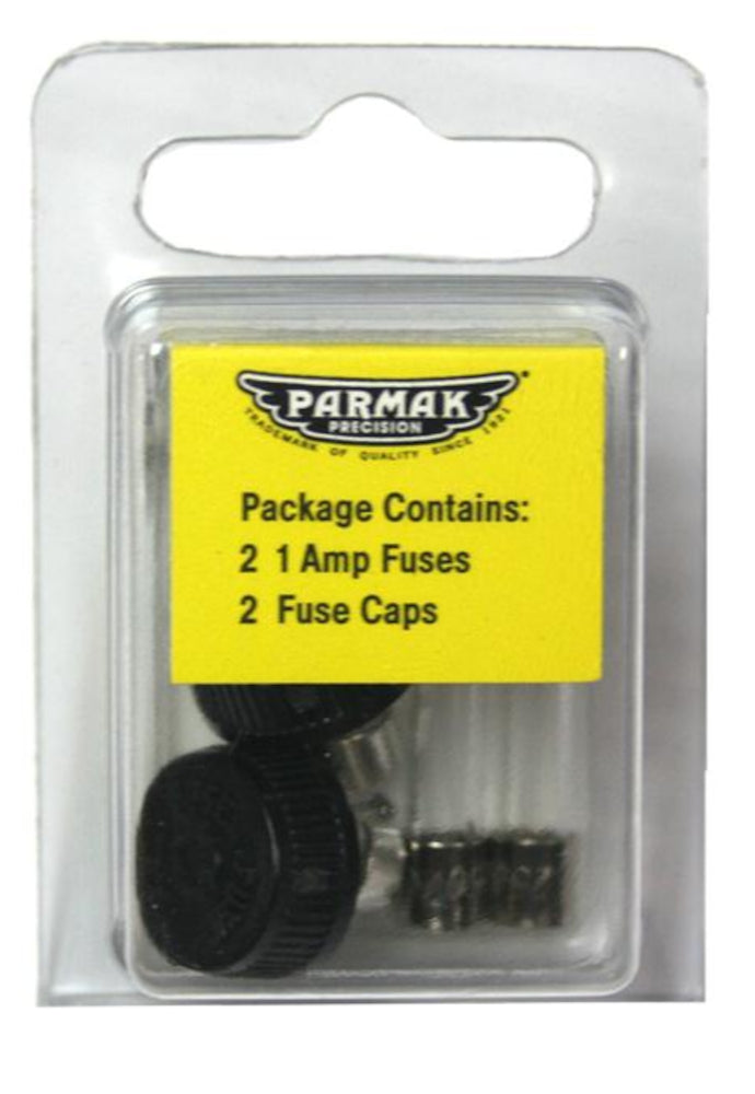 Parmak Replacement Fuses With Caps -Plastic Case – 311938