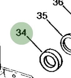 John Deere Original Equipment Seal - AR90861,1