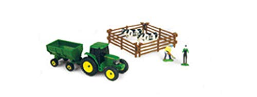 John Deere 10 Piece Farm Set - TBEK37657-BROWNFENCE