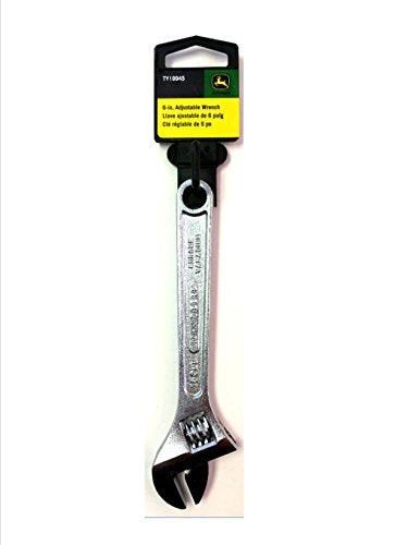 John Deere 6-Inch Adjustable Wrench - TY19945