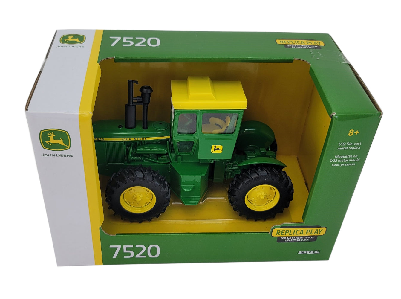 1/32 John Deere 7520 4WD Tractor Toy - LP82809