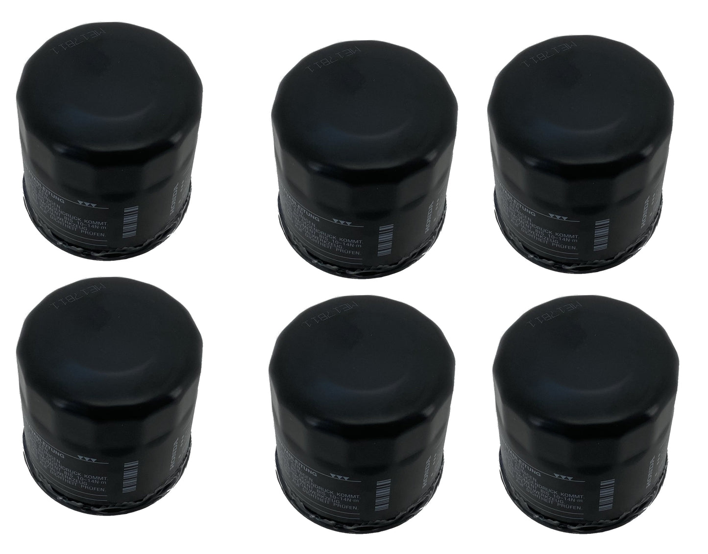 Honda Original Equipment Oil Filter (6 Pack) - 15400-ZZ3-003