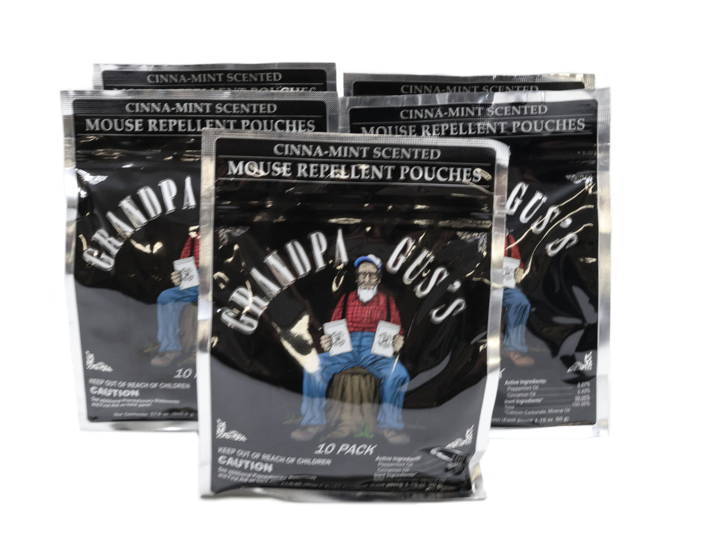 Grandpa Gus's (5 BAGS) Rodent Repellent Pouches - A-B1GPP106,5