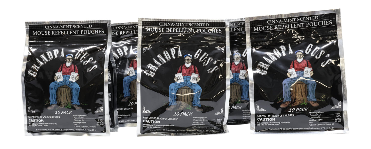 Grandpa Gus's (5 BAGS) Rodent Repellent Pouches - A-B1GPP106,5