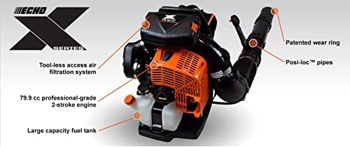 Echo X Series Back Pack Blower With Hip Throttle 79.9Cc - PB-9010H, image 8