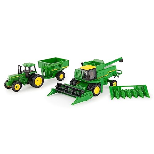 1/64 John Deere Vintage Harvesting Toy Set - LP81106