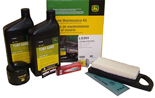John Deere Original Equipment Model LA105 Maintenance Kit + Mulching Blades
