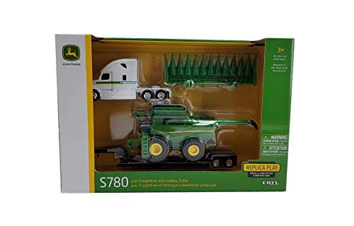 1/64 John Deere S780 Combine with Semi - LP68846