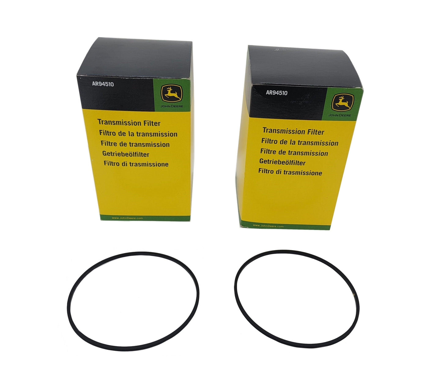 John Deere (2 PACK) Original Equipment Filter Element/Washer Set - AR94510B