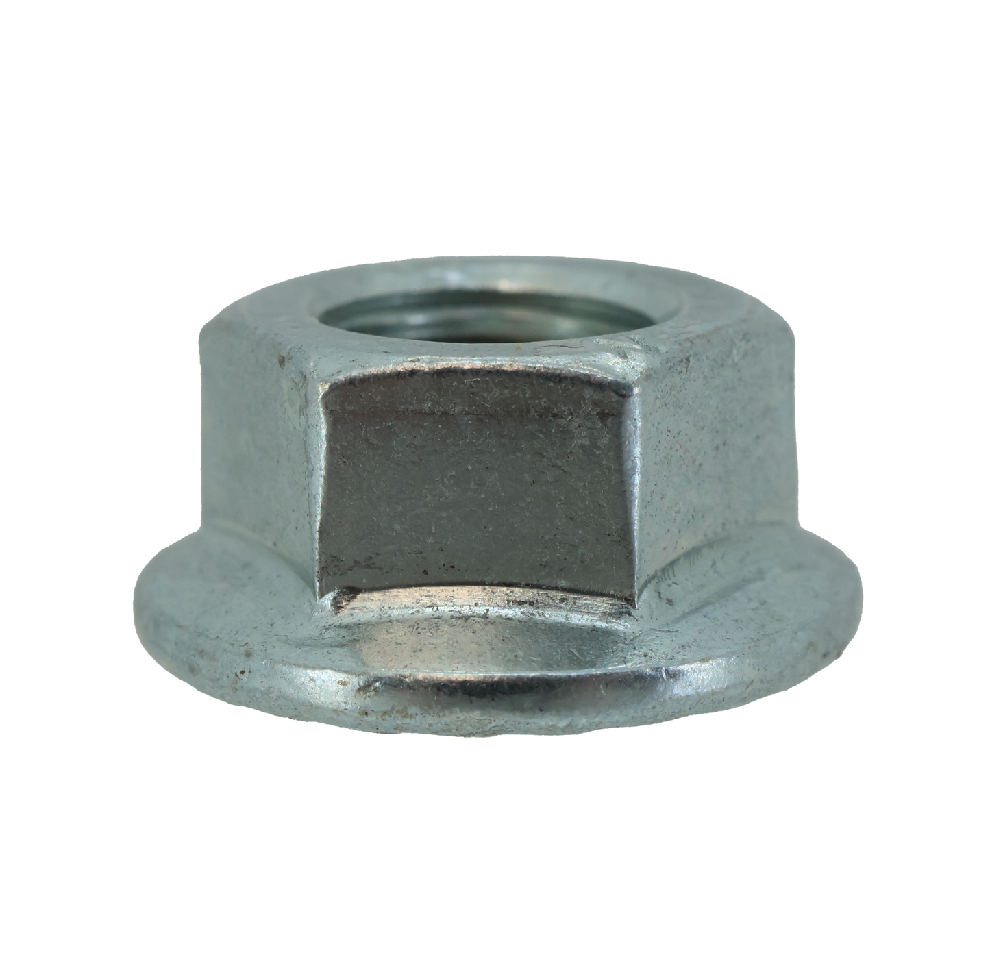 John Deere E63526 nut, front angle