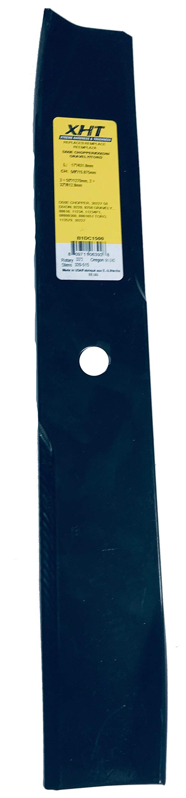 A&I XHT 17", 5/8" Mower Blade (Single) - B1DC1500,1