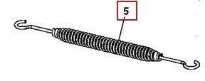 John Deere Original Equipment Extension Spring - M148163