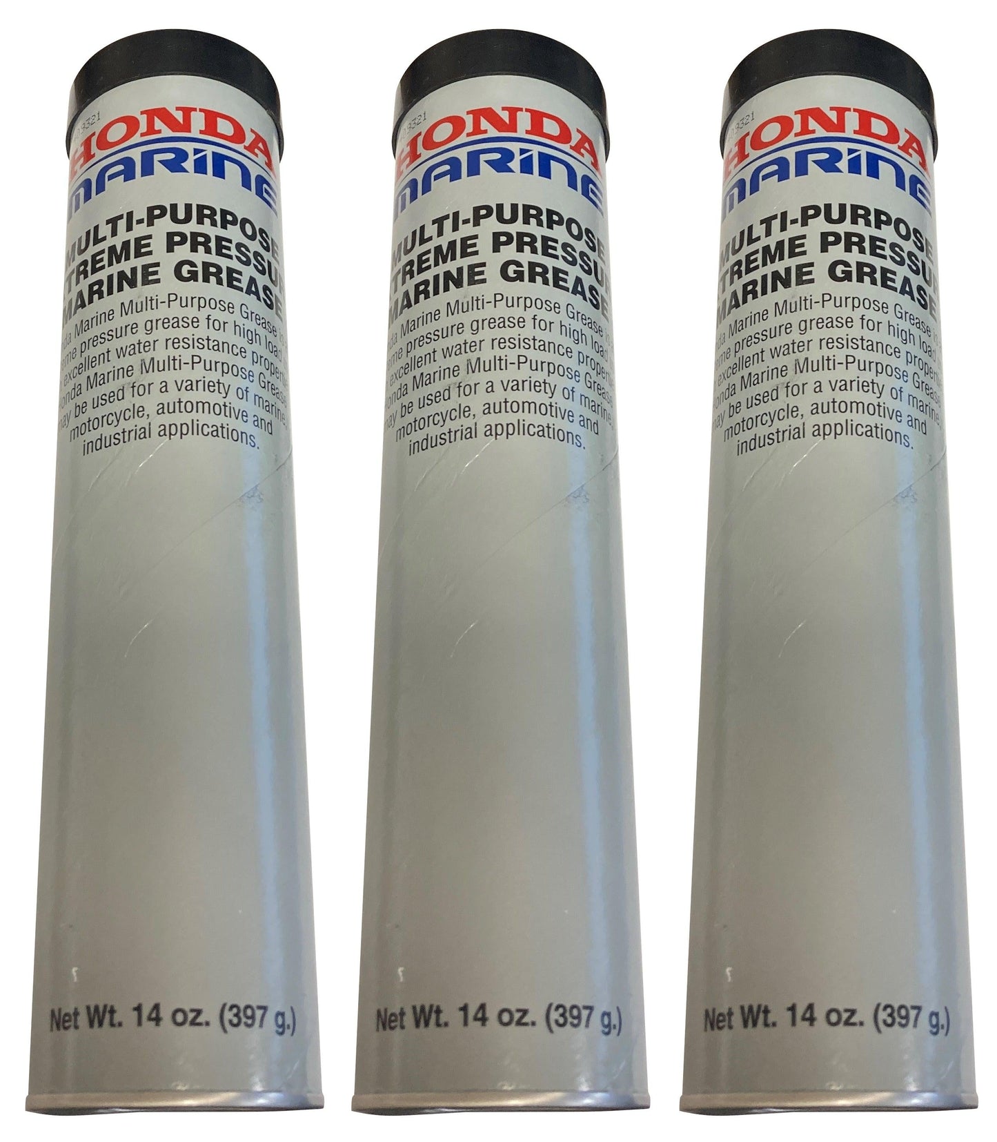 Honda (3-Pack) OEM Multi-Purpose Extreme Pressure Marine Grease - 08734-0003,3