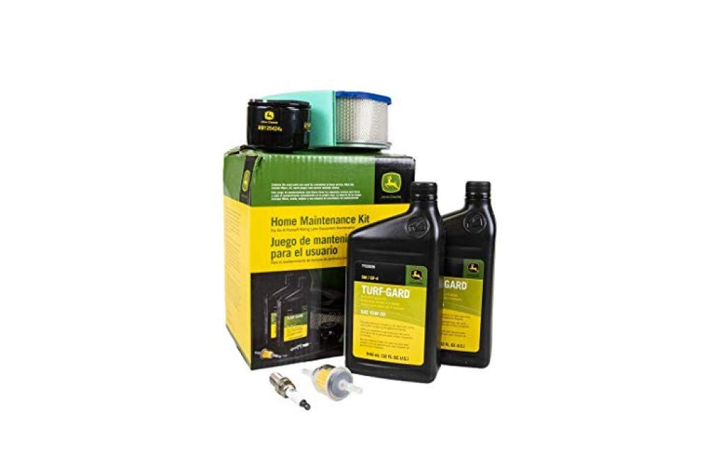John Deere Maintenance Kit for LT133, LT150, LT155, LX173, LX255 SST15 GT225 Lawn Mower Filters, Oil LG191