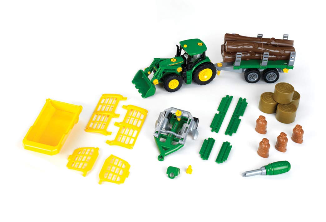 John Deere 6215R Tractor with Trailer Set - LP76146