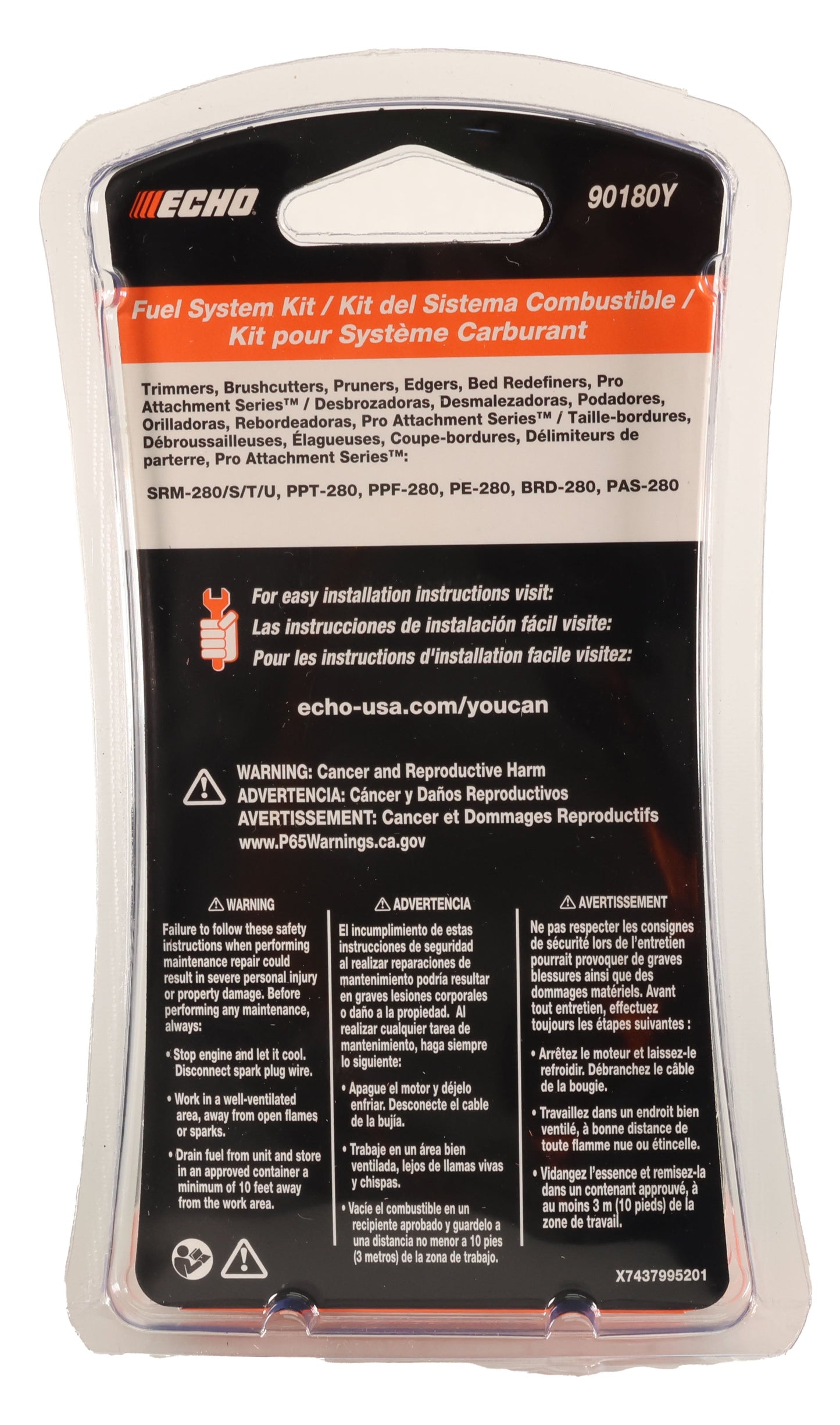 Echo Original Equipment FUEL SYSTEM KIT - YOUCAN™ - 90180Y