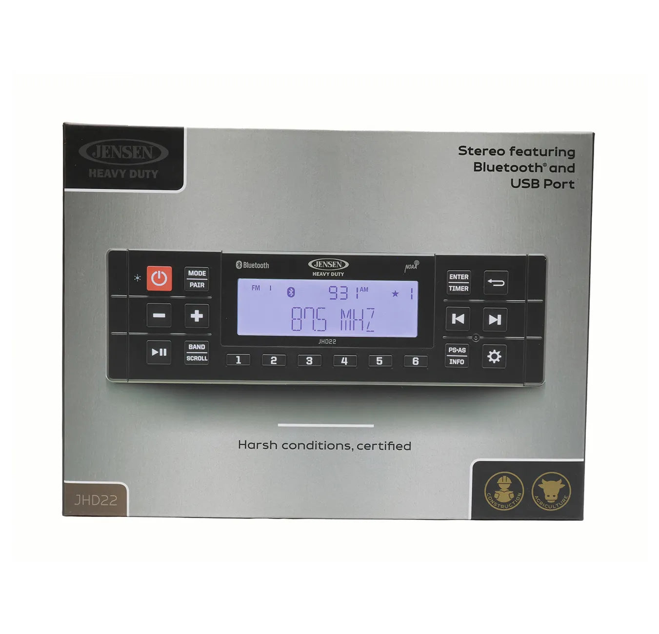 John Deere Original Equipment Radio - SWJHD22