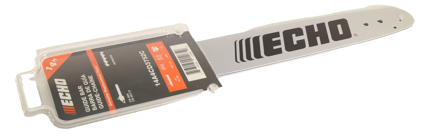 Echo Original Equipment 14" Micro-Lite Pro Guide Bar - 14A4CD3752C