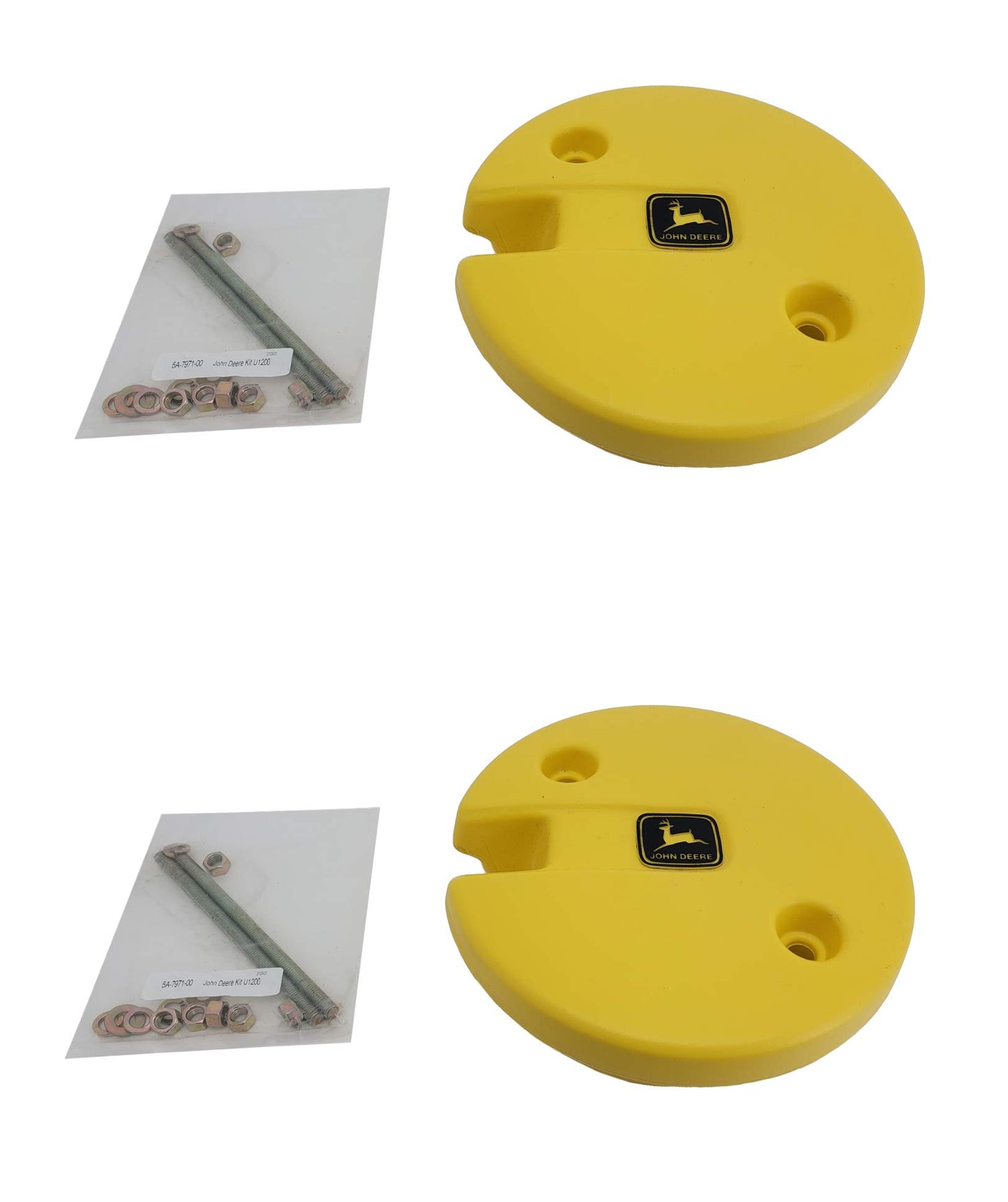 John Deere (SET OF 2) Original Equipment Weights - BM17976