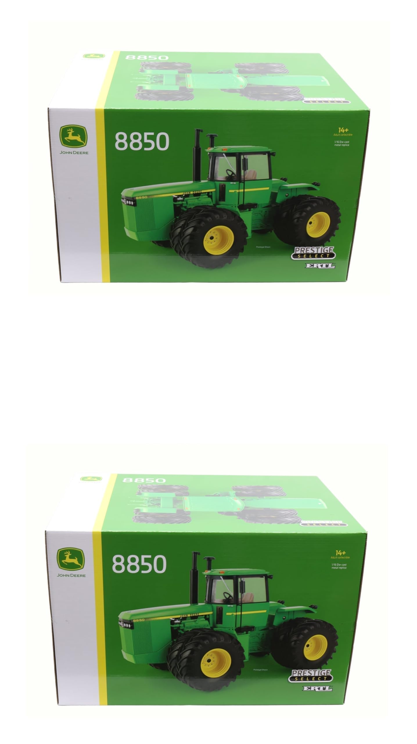 1/16 John Deere 8850 Prestige Collection (SET OF 2) Series #3 Tractor Toy - LP82795,2