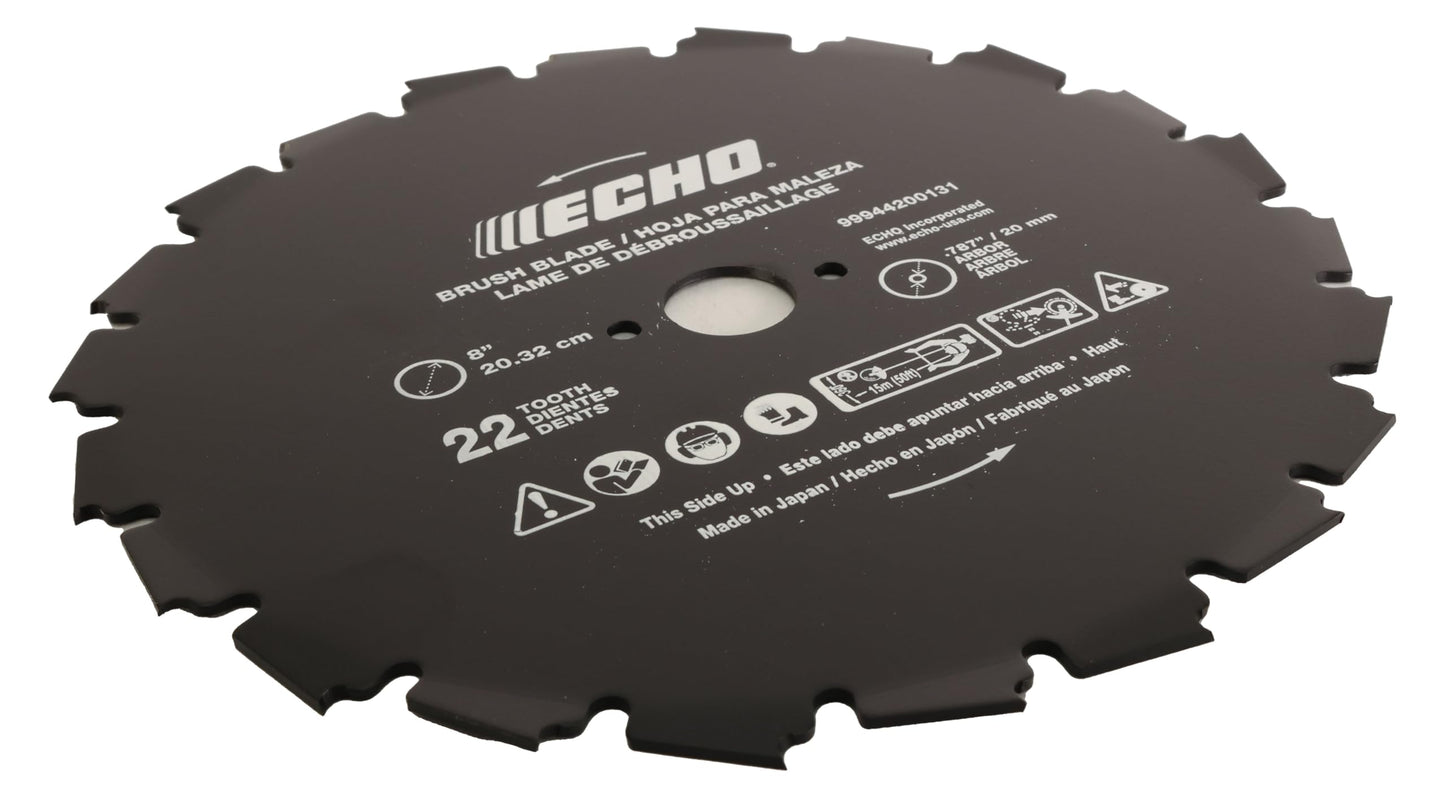 Echo Original Equipment 8" Steel Brushcutter Blade - 99944200131