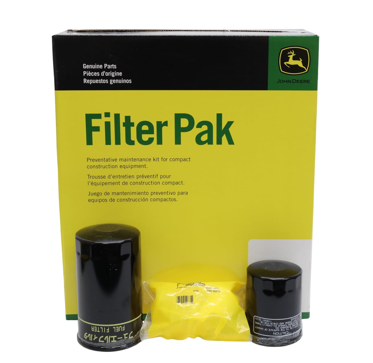 John Deere Original Equipment 312GR/314G/316GR/318G Filter Pak - AT535119