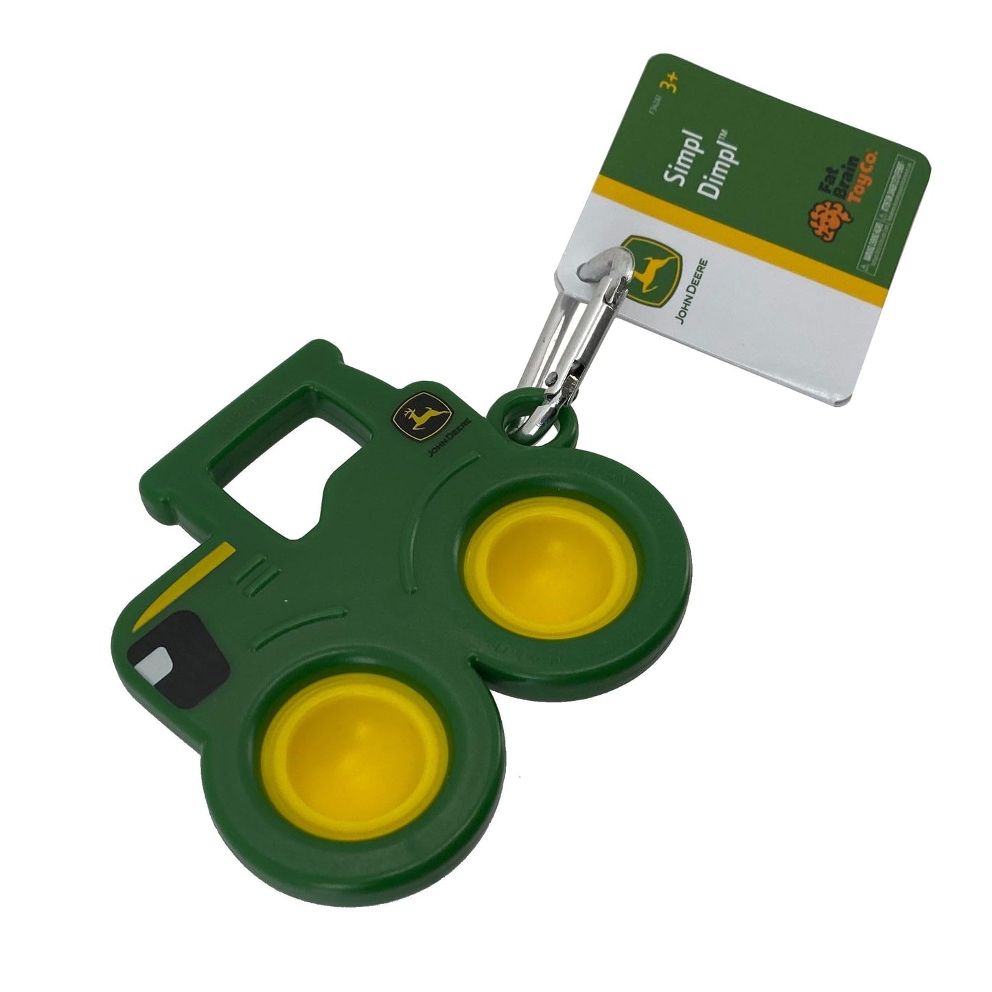 John Deere Simple Dimple Key Chain - LP79639