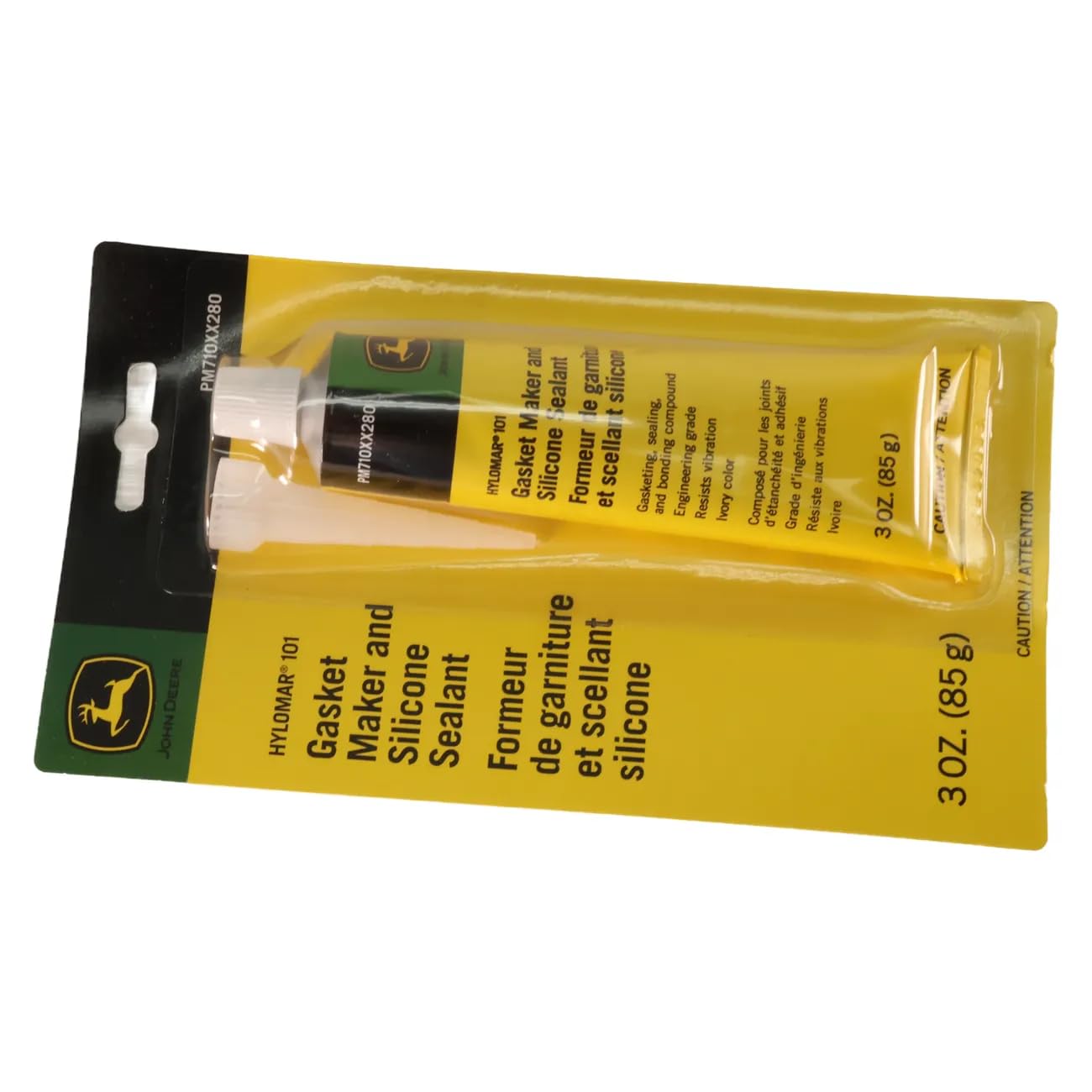 John Deere Original Equipment Gasket Maker And Silicone Sealant, Tube 85 Gram (3 Oz) - PM710XX280