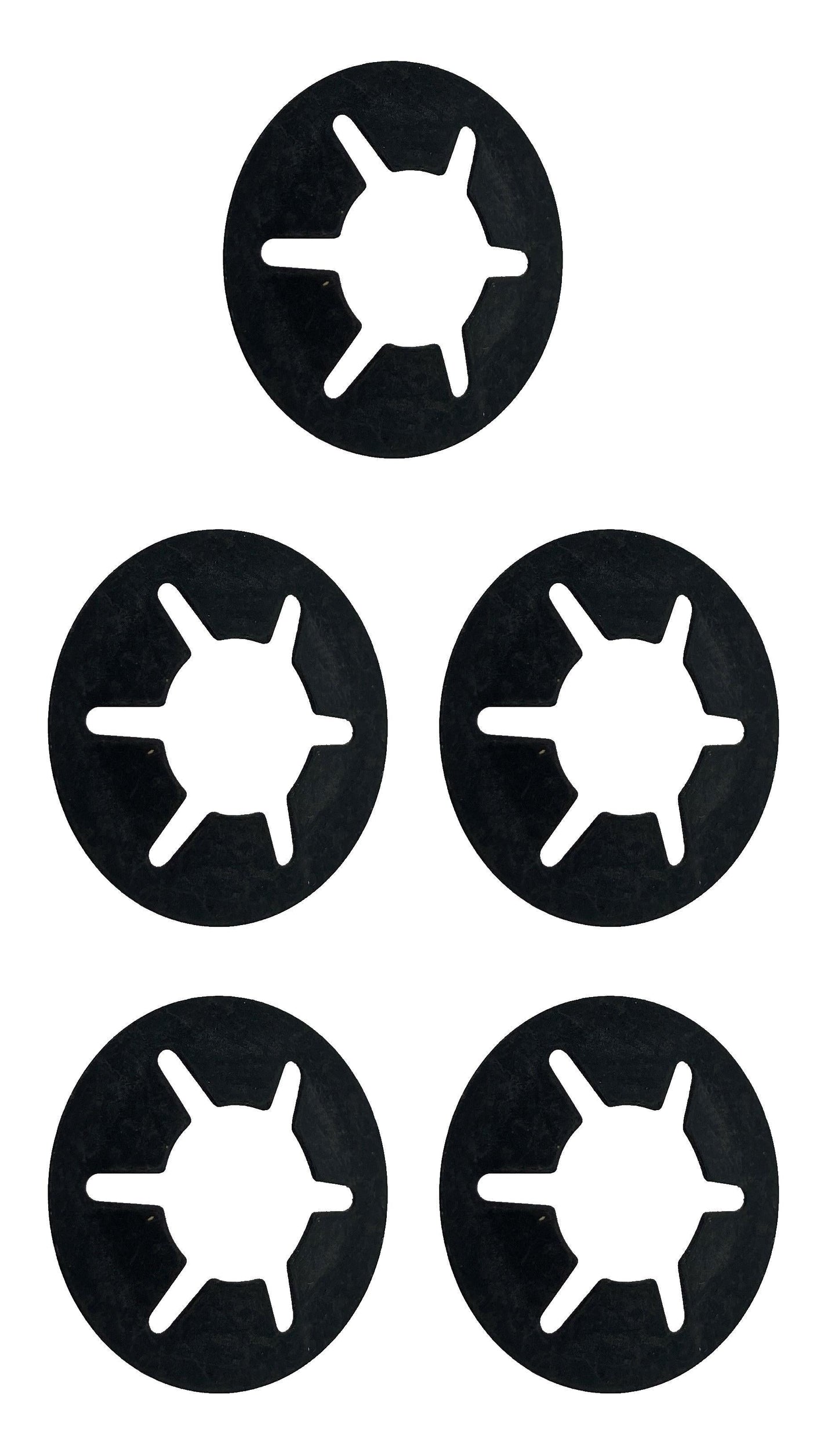 Genuine John Deere Push Nut 5-Pack #GX20141 close-up