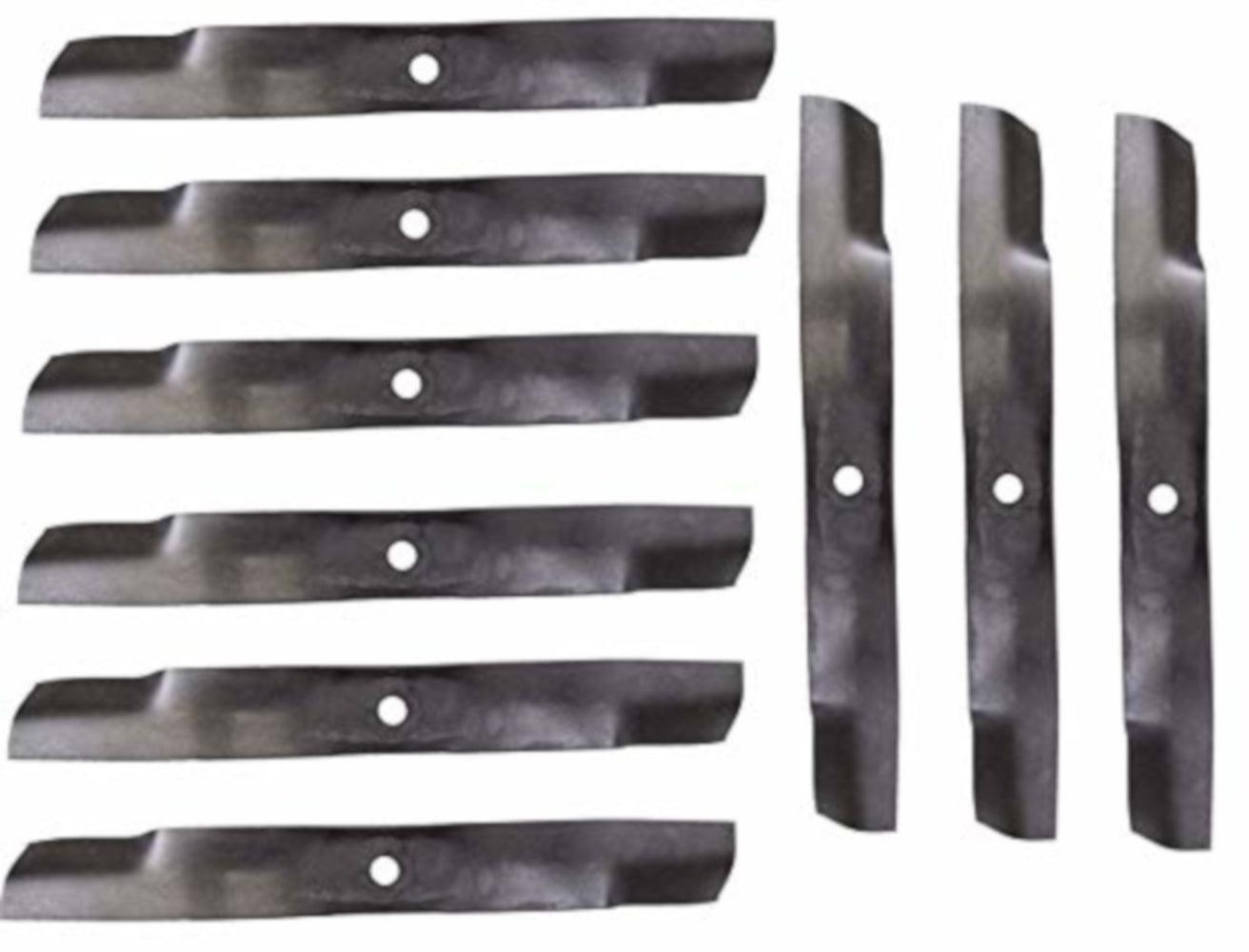 John Deere Original Equipment Mower Blades (Set of 9) – M158112,9
