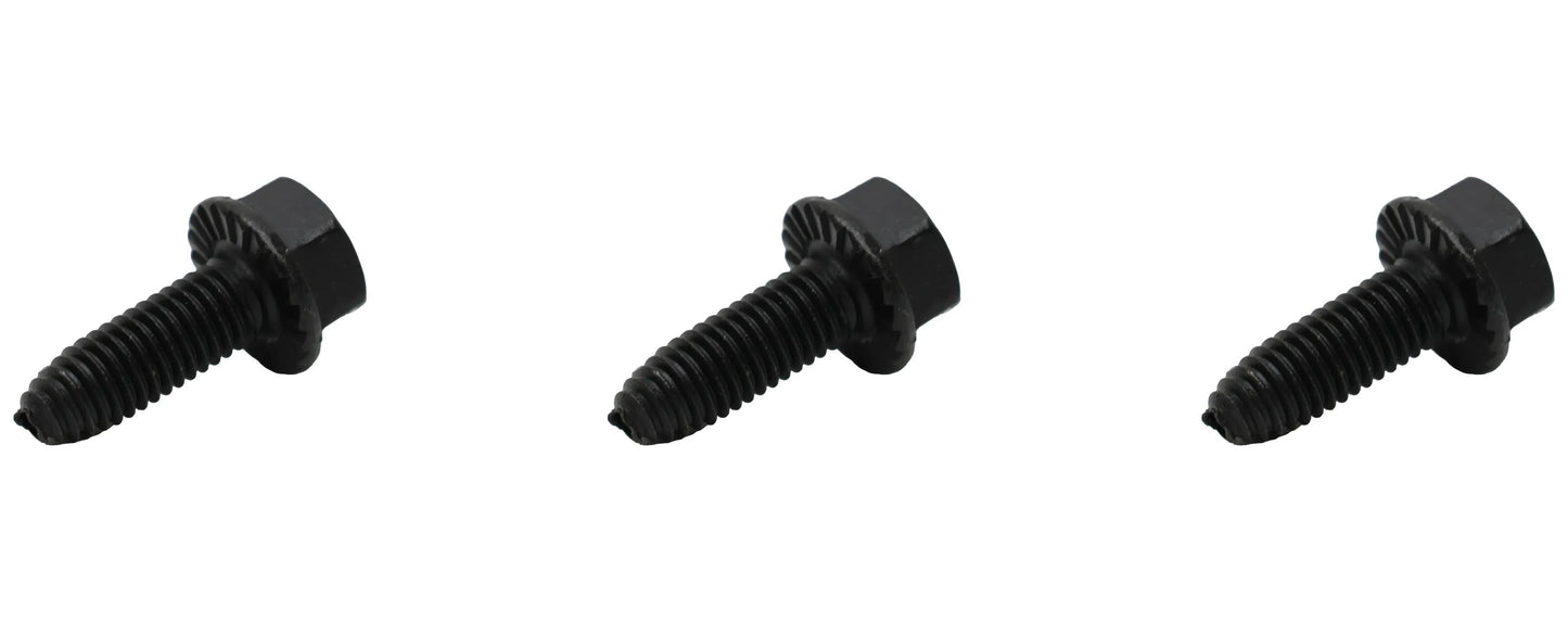 John Deere Original Equipment Hexagonal Flanged Head Self-Tapping Screw, M8 X 23.5 (3-PACK) - M159825