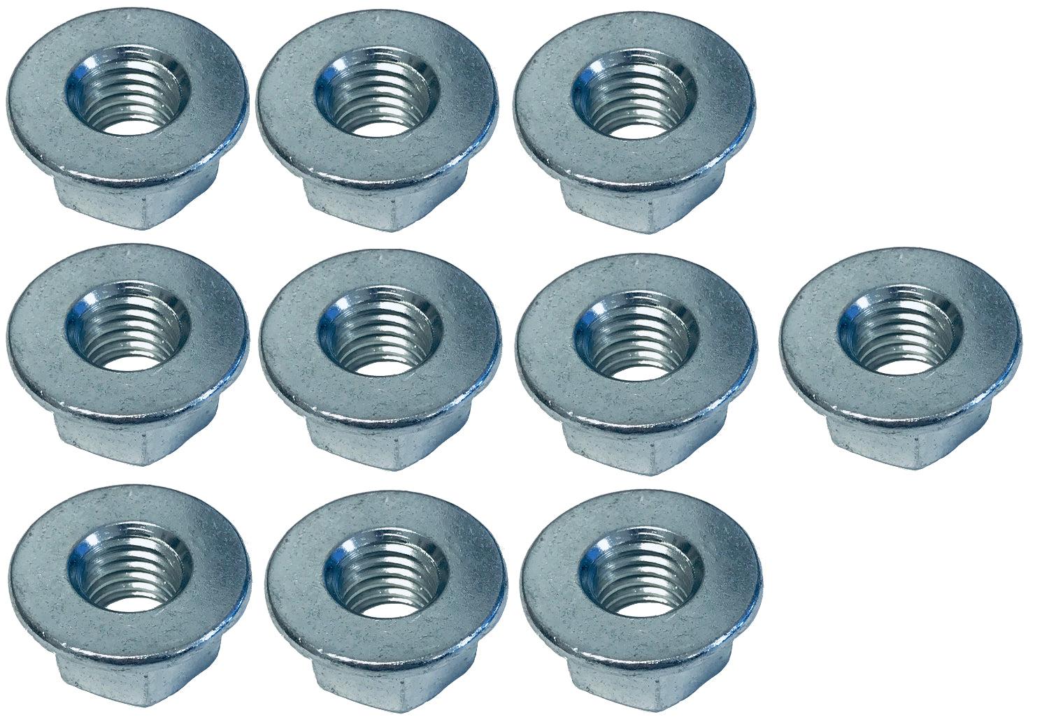 John Deere OEM Lock Nut 14M7396 – 10-Pack Lawn Mower Parts