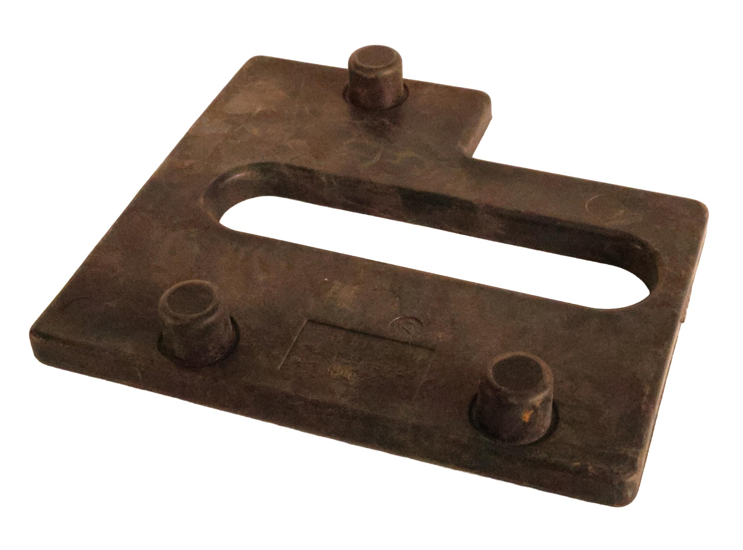 John Deere OEM Wear Plate H240181, front view