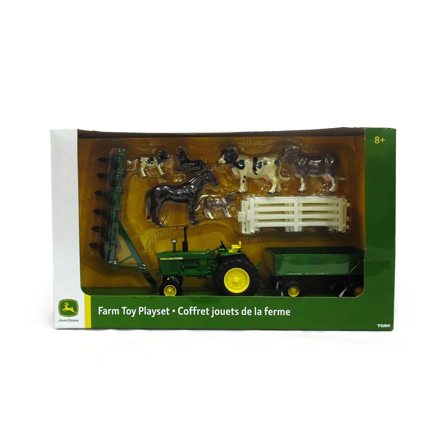 1/32 Scale John Deere Farm Toy Playset w/ 4020 Tractor - LP64818