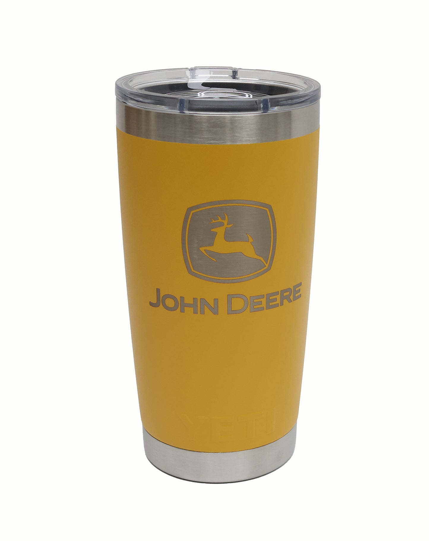 John Deere 20 oz Yeti Construction Yellow Tumbler - LP84484
