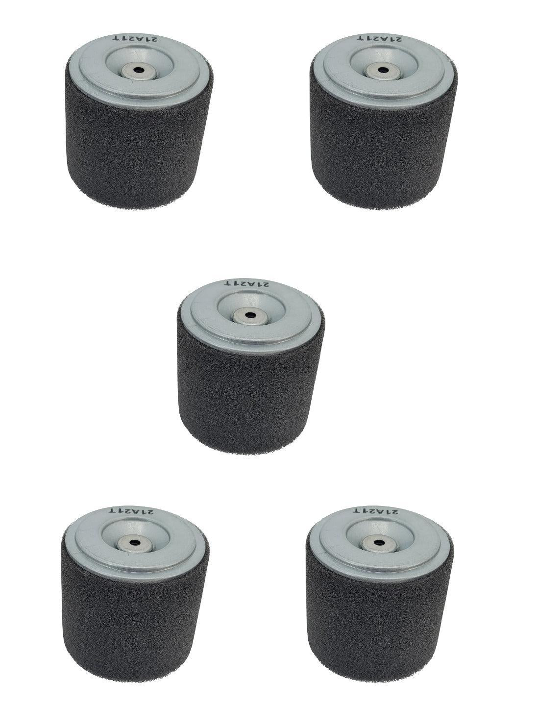 Honda (5 PACK) Round Air & Pre Filter - 17210-Z0V-781,5